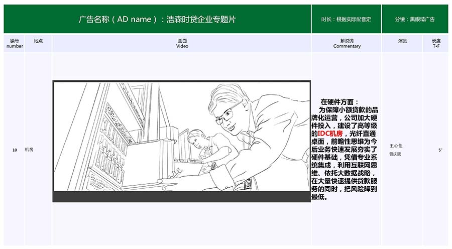 黑眼睛廣告為浩森時(shí)貸手繪分鏡頭腳本_08